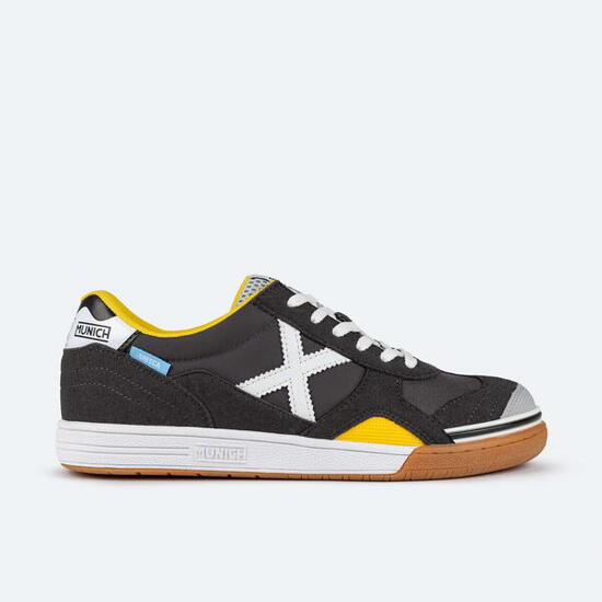 Zapatilla de fútbol sala MUNICH Gresca adulto negro