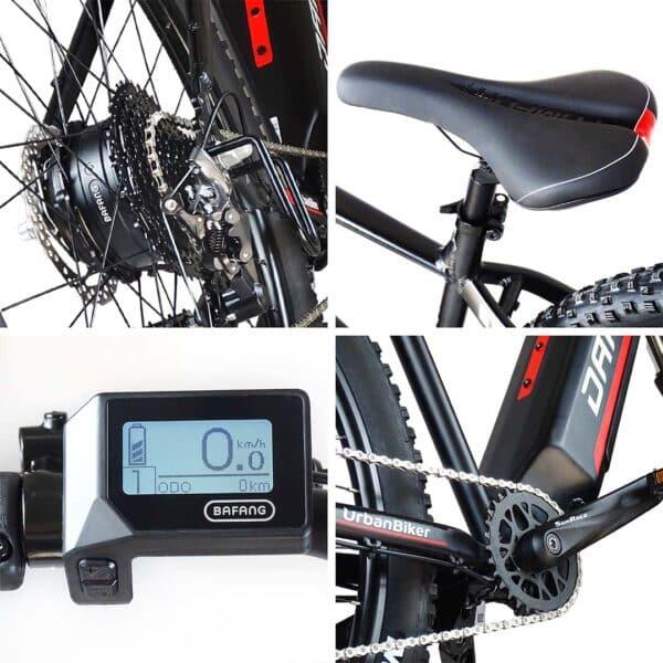 Urbanbiker Dakota 27″ | VTT Électrique | 200KM Autonomie
