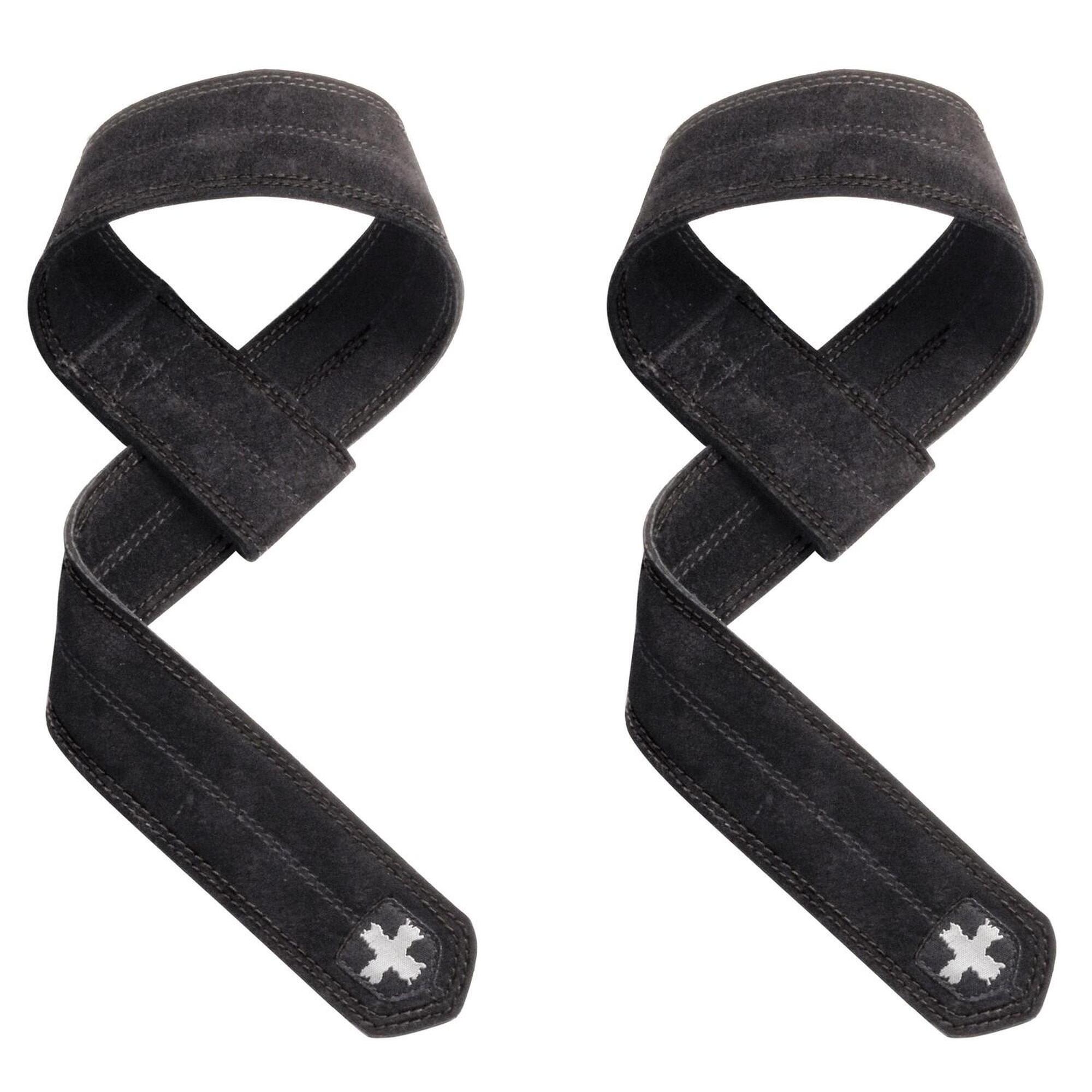 Harbinger - Bandes De Protection | Leather Lifting Straps Harbinger - Sangle De Tirage - Gris|noir - Taille Unique - Decathlon