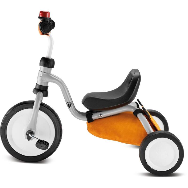 PUKY "FITSCH" tricycle pour en fants de 1,5 ans en Argent en  orange