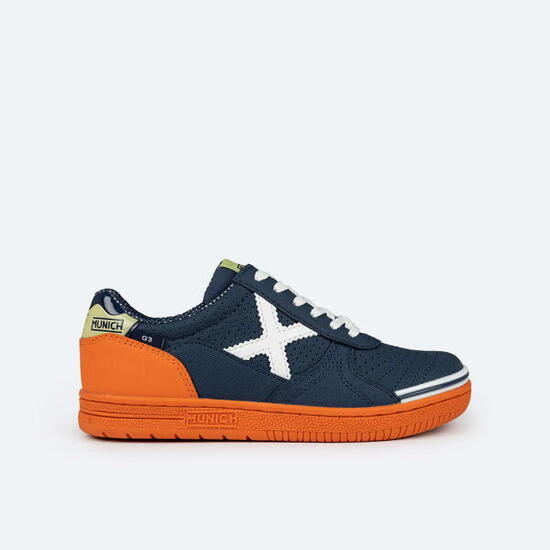 Zapatilla de fútbol sala MUNICH G3 Profit sport para niño/a negro