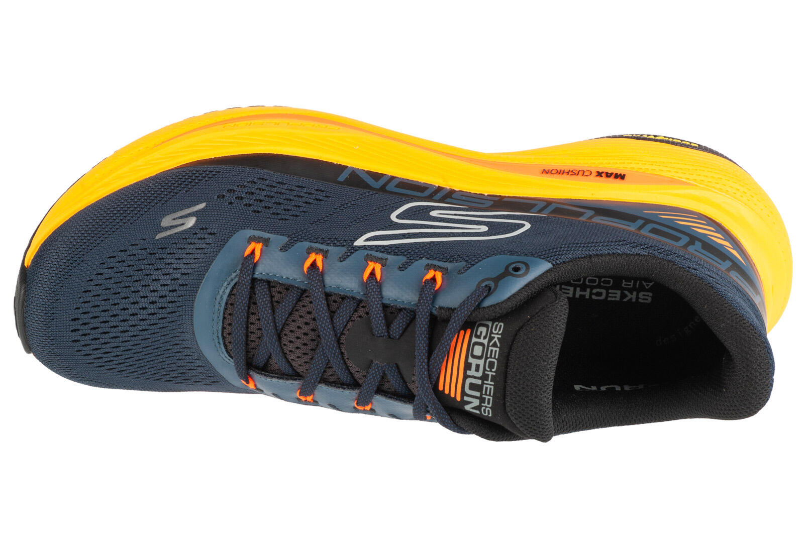 Chaussures Skechers Max Cushioning Propulsion bleu homme 3/4