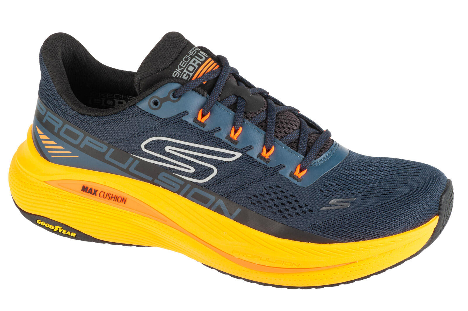 Pantofi de alergare Skechers Max Cushioning Propulsion Albastru
