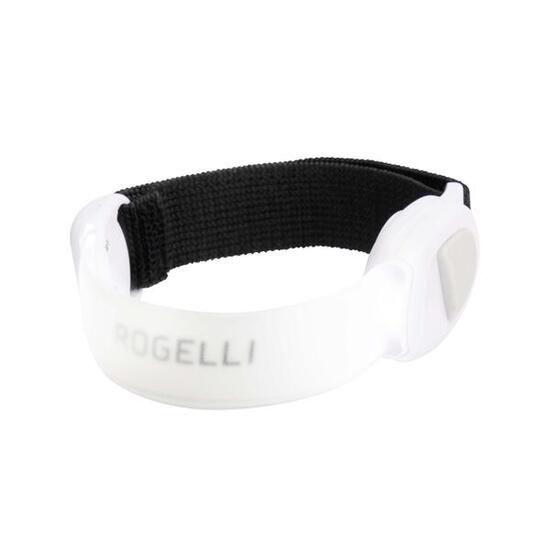 Ochronne światło Rogelli NEON LED ARMBAND z regulowanym paskiem na rękę