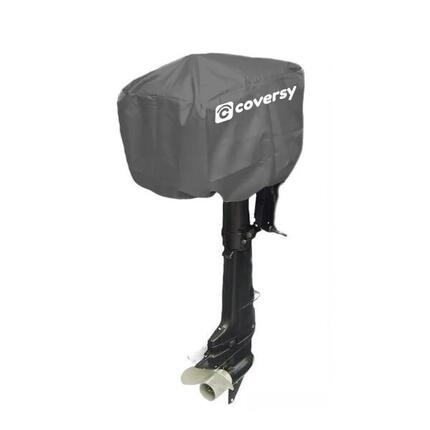 Szara osłona silnika zaburtowego COVERSY