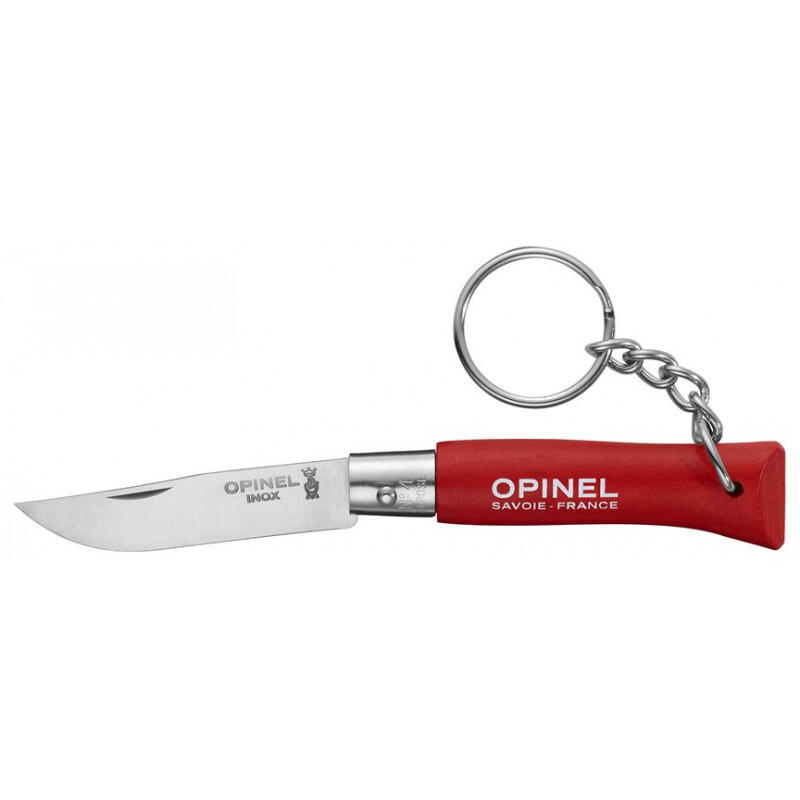 Opinel - Couteau Porte Clé Opinel N°4 Inox-rouge - Couteau - Rouge - Taille Unique - Decathlon