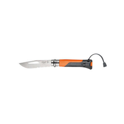 Coltello Opinel 08 Outdoor manico arancio