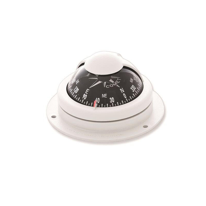 RIVIERA Bussola cometa BC1 ponte piatto grigio - RIVIERA diam 48 mm / rosa nera