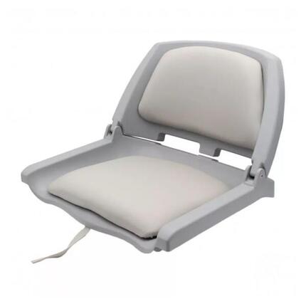 UMKLAPPBARER PILOTENSITZ KISSEN GRAU