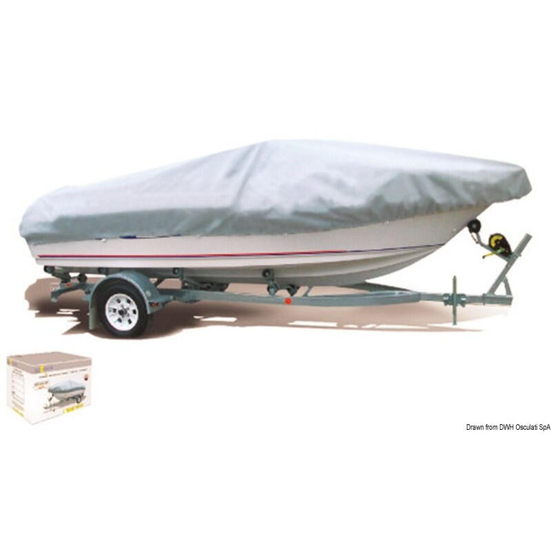 OCEANSOUTH Bootsabdeckung für Boote von 450 bis 540 cm – maximale Breite 240 cm