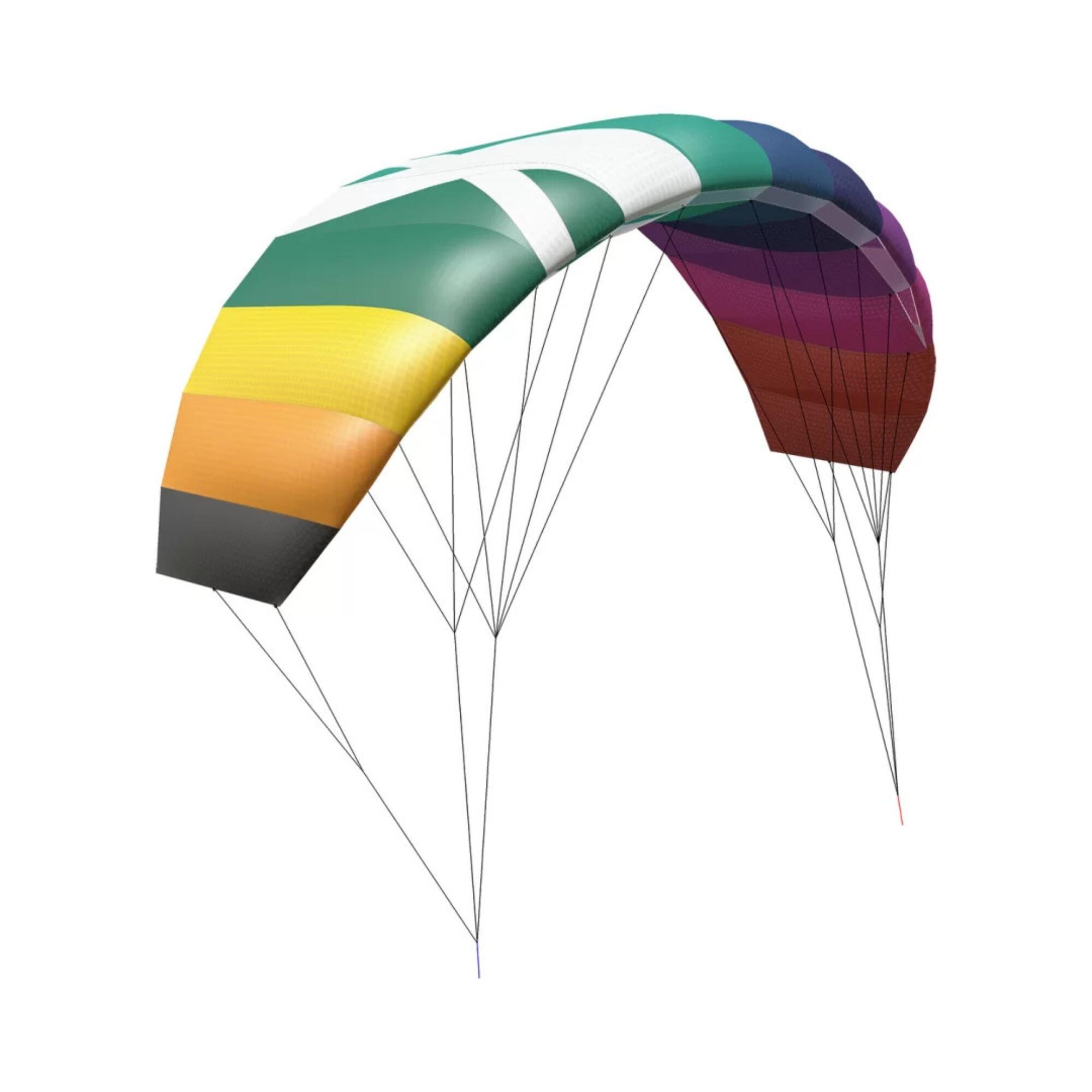 Latawiec treningowy z uchwytami Cross Kites Air V2 dwulinkowy 3/7