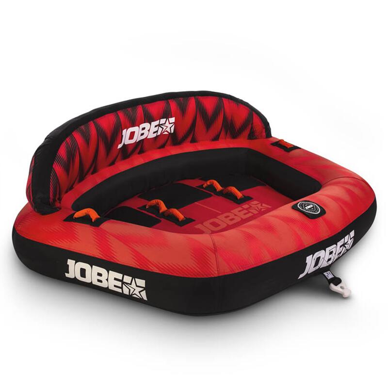 Jobe - Jobe Pneu Flottant  -  Unisexe  -  Fun Tube Proton Towable - Bouée Tractée - Rouge - Taille Unique - Decathlon