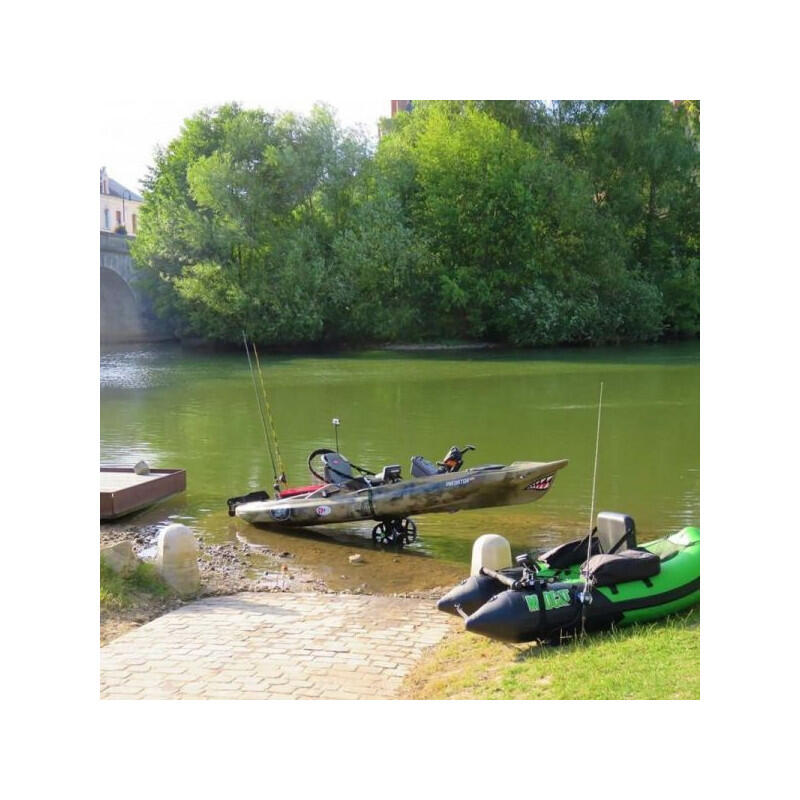 Railblaza C-Tug Kayak Trolley Groen - Meerval Bellyboat Accessoires 1/3