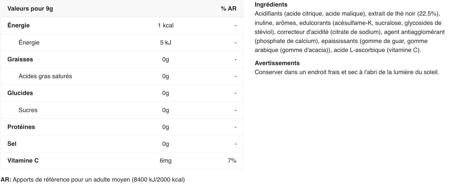 Boissons à diluer - BOLERO® - Thé Glacé au Fruit de la Passion 2/3