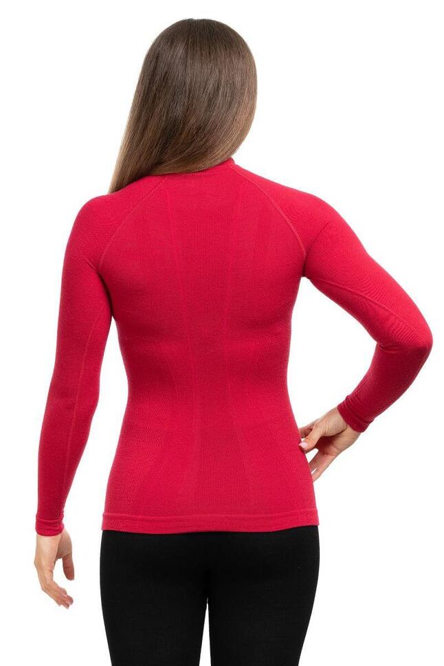 KOSZULKA EXTREME WOOL LS11930 DAMSKA-RASPBERRY s