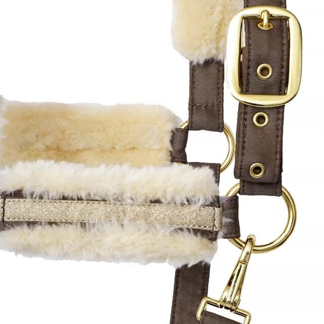 Paardenhalster Equestrian Queen Riga 24AW met bontafwerking 6/6