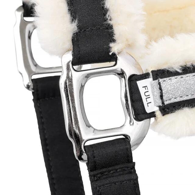 Paardenhalster Equestrian Queen Riga 24AW met bontafwerking 3/6