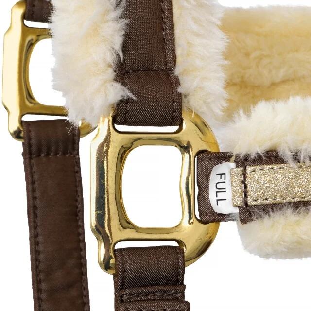Kantar dla konia Equestrian Queen Riga 24AW z futerkiem