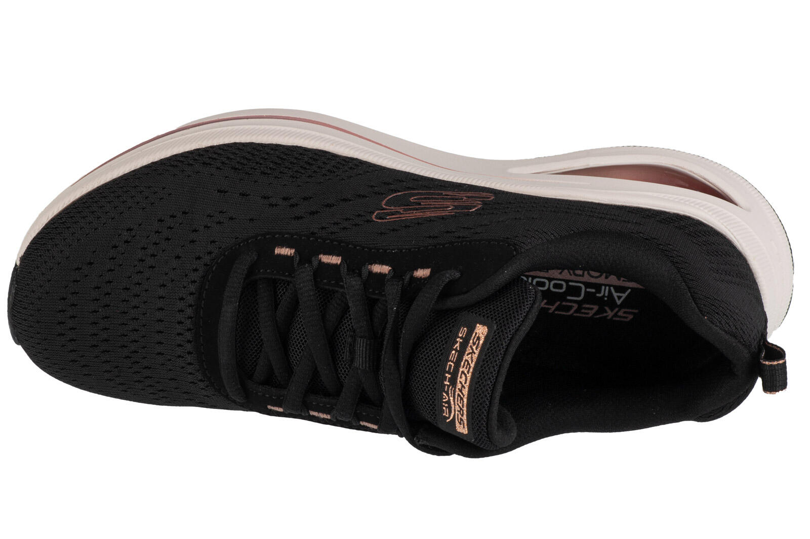 Chaussures Femmes Skechers Skechair Metaneutral Air noir 3/4