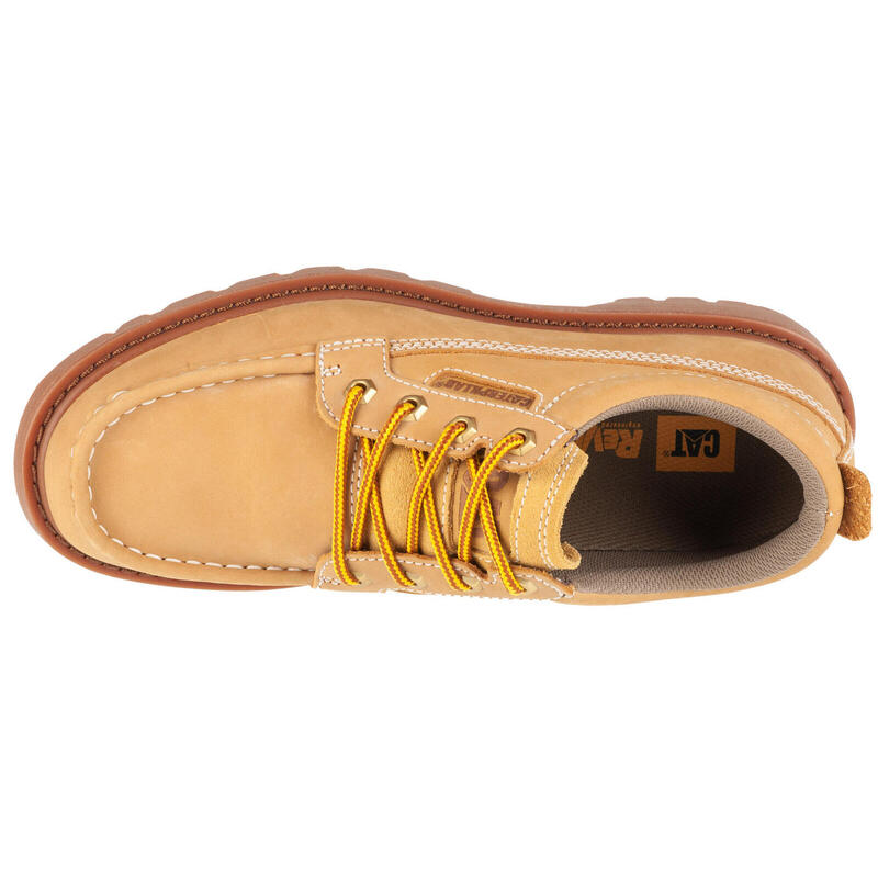 Pantofi Caterpillar Nubuc Bej Moc Toe Low