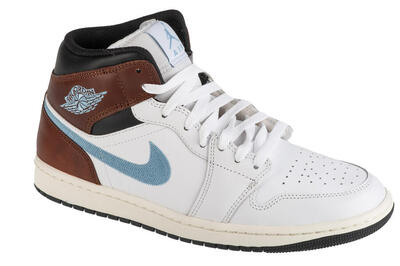 Sportschoenen mannelijk nike air jordan 1 wit