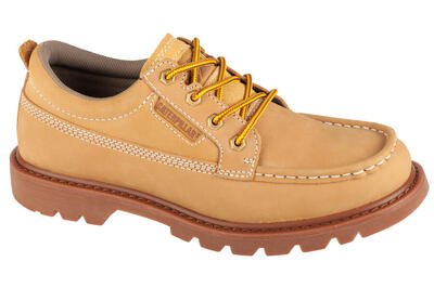 Schoenen caterpillar nubuck beige moc toe low