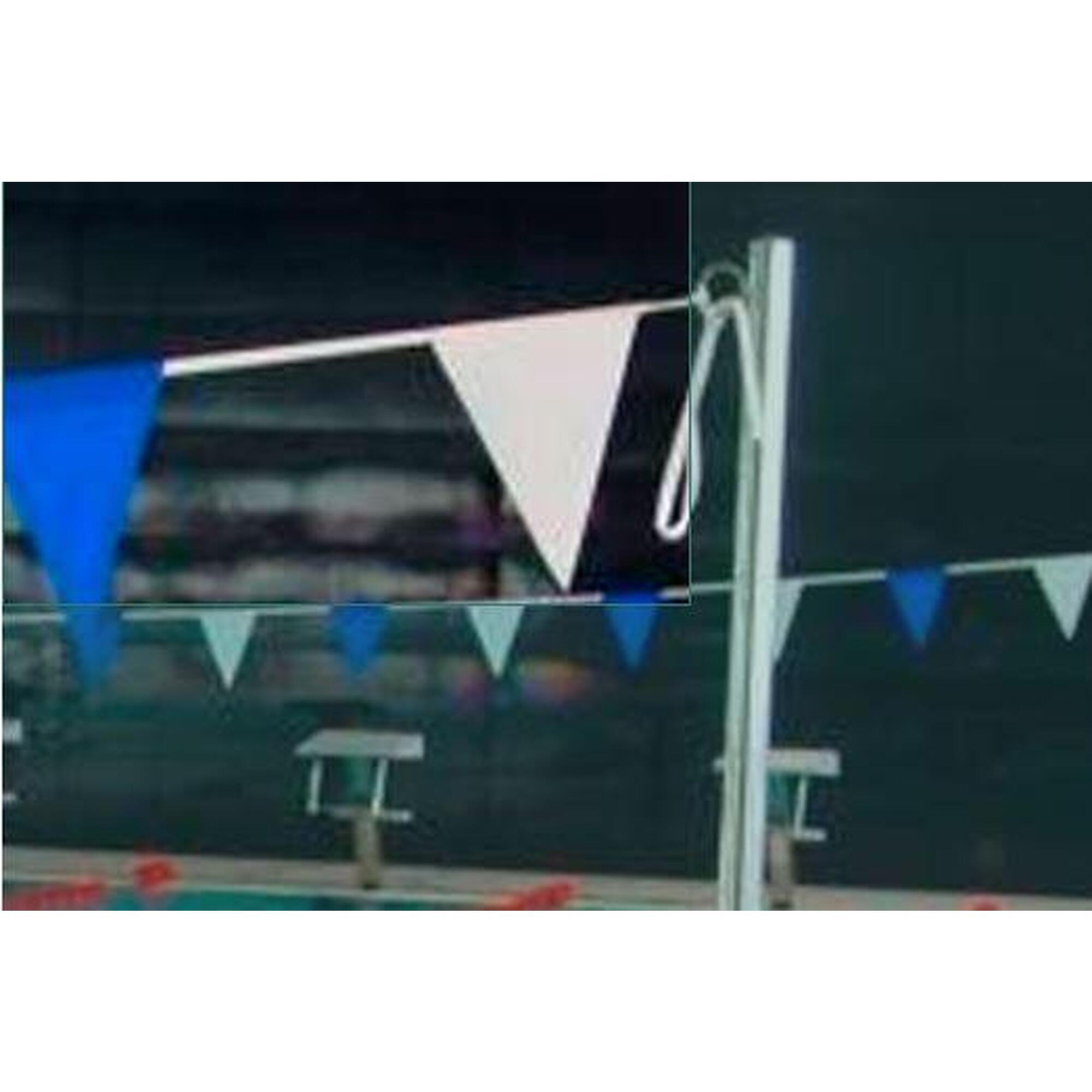 Set indicatori înot spate 2 unități PVC 2,5 m