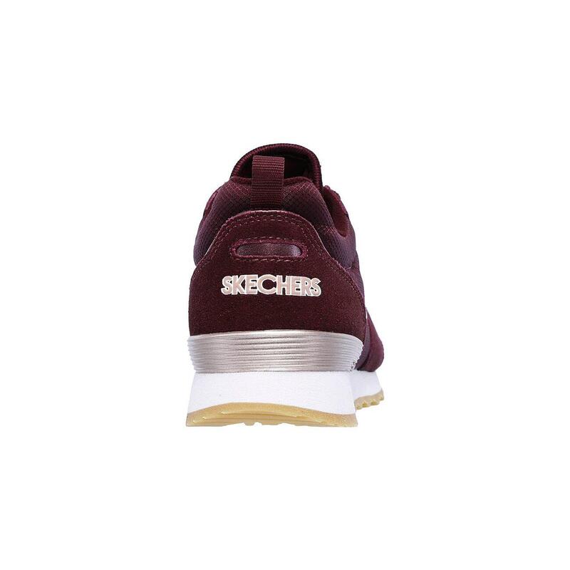 Pantofi Sport Skechers Model 85goldn Gurl Culoare Burdeaux