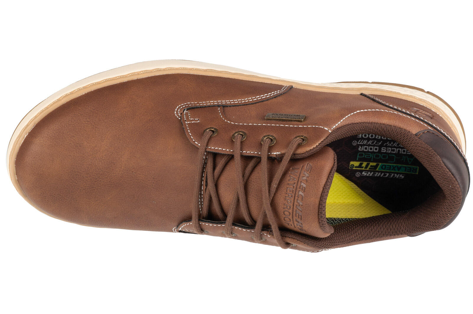 Scarpe Uomo Skechers Garlan Pryor marrone 3/4