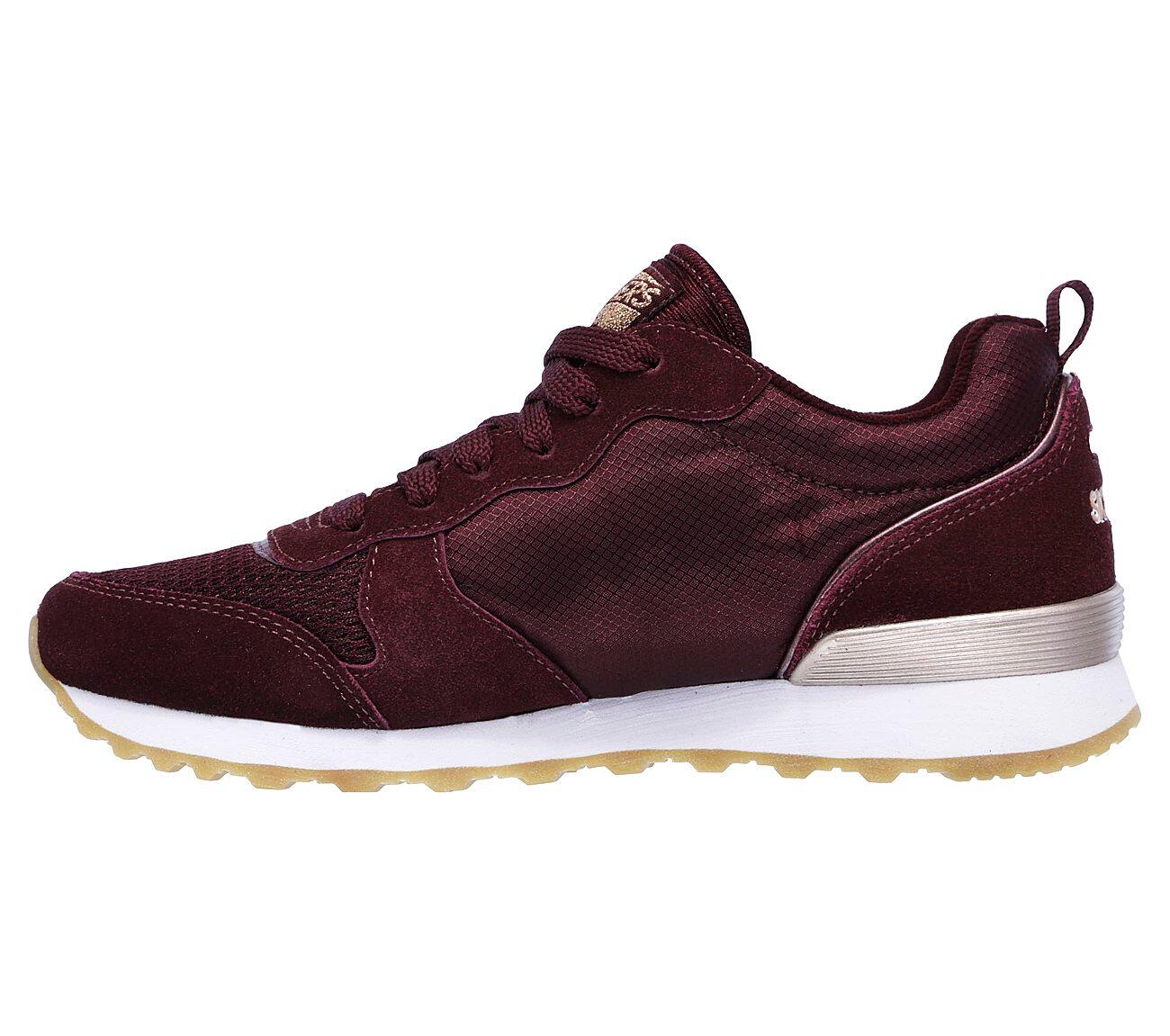 Baskets Skechers Modèle 85goldn Gurl Couleur Bordeaux 2/7