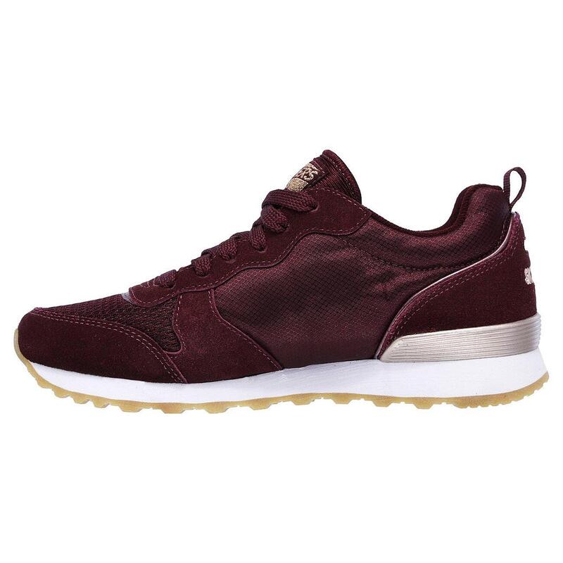 Pantofi Sport Skechers Model 85goldn Gurl Culoare Burdeaux