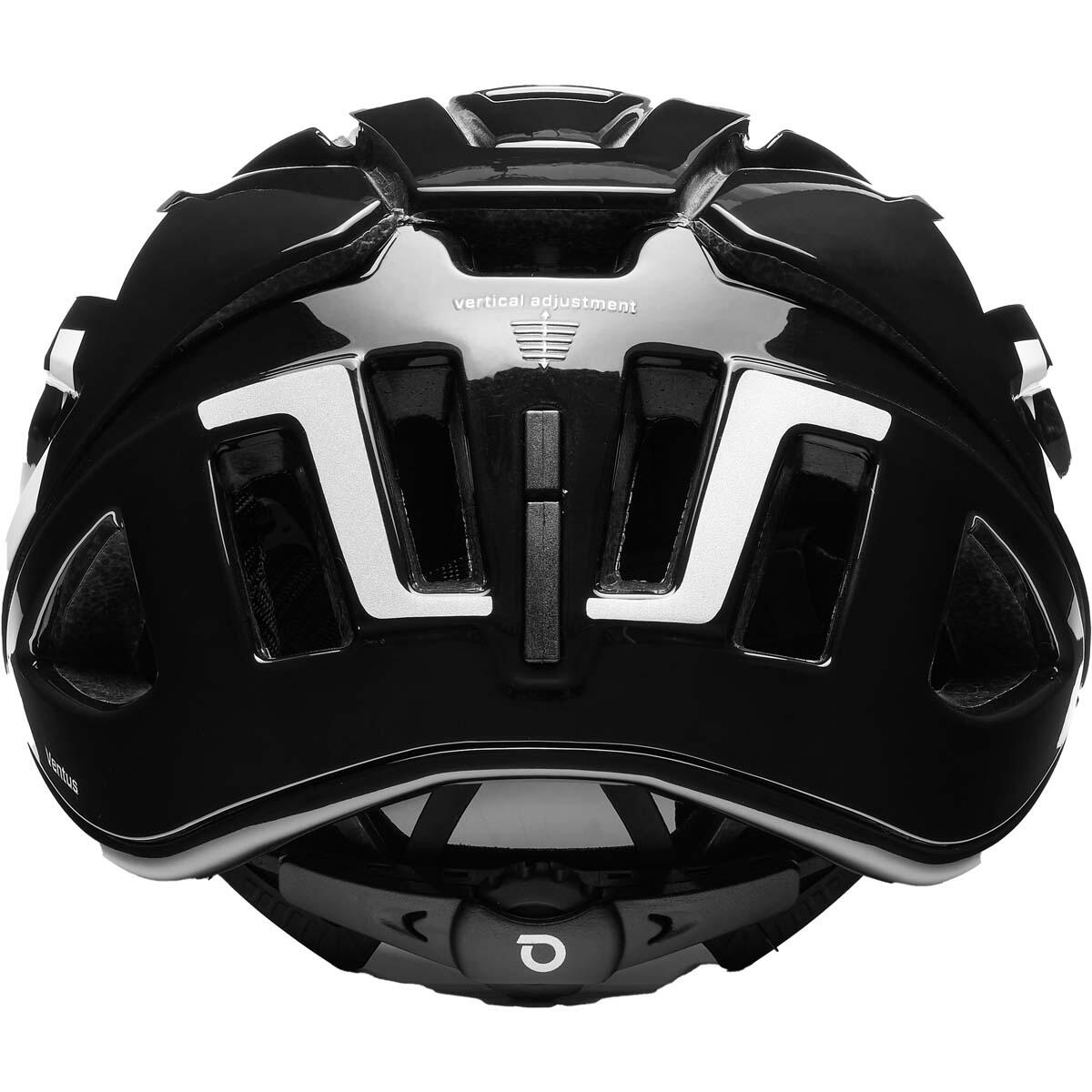 BRIKO Ventus 2.0 Fietshelm Fietshelm GLANZEND ZWART - WIT M 4/6