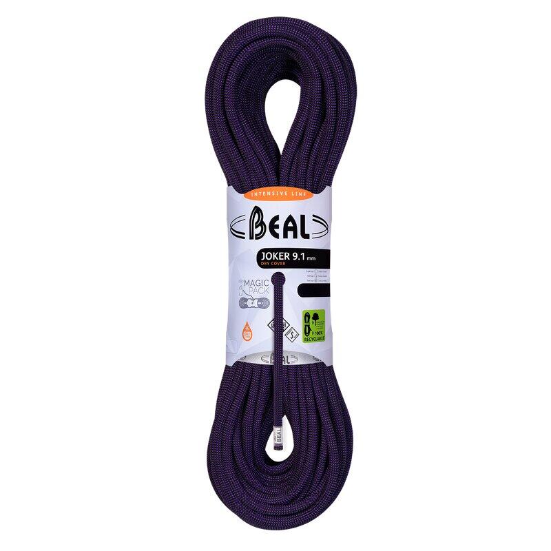 Jednoduché dynamická lano Joker 9,1mm Unicore Dry Cover 70m