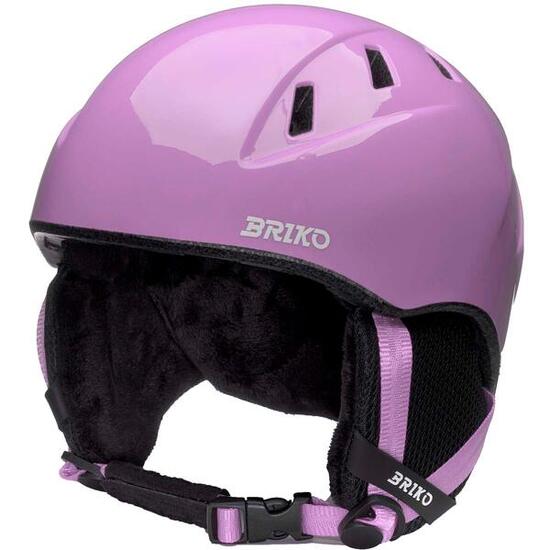briko casco viola da bambino in da sci snowboard e sci