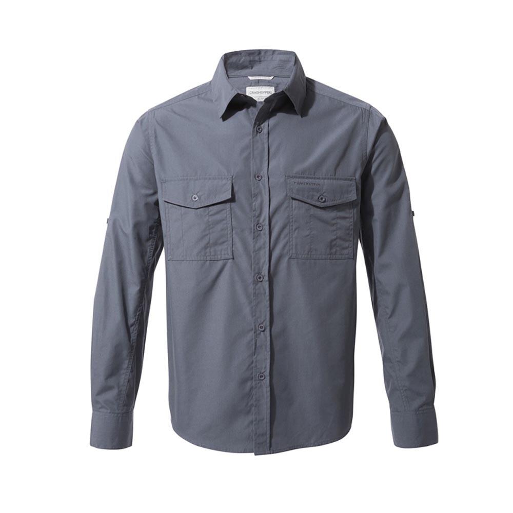 Craghoppers Kiwi Long-Sleeved Shirt Ombre Blue