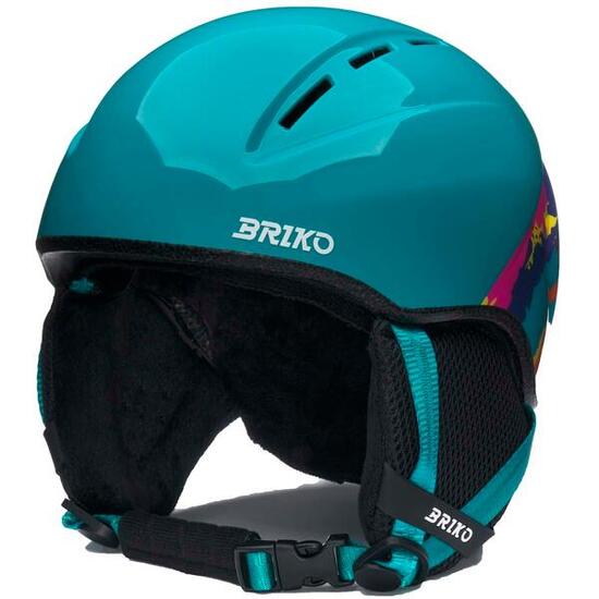 briko casco rosso da uomo e donna in da sci snowboard e sci