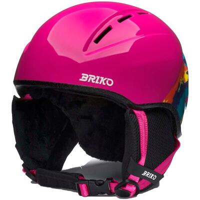 briko casco rosso da uomo e donna in da sci snowboard e sci