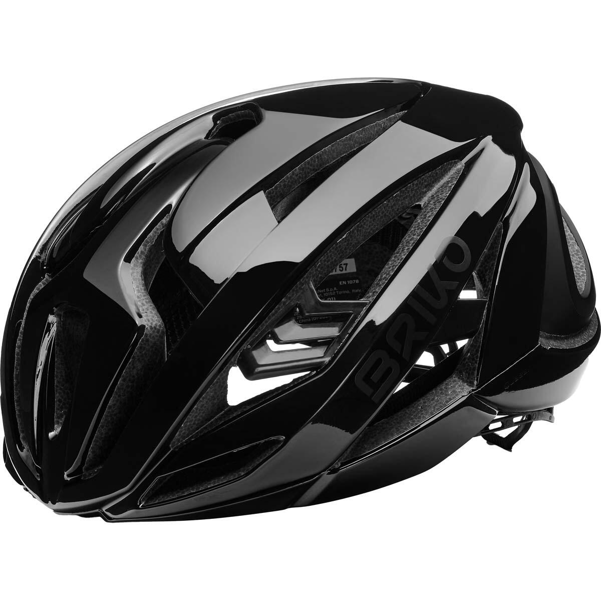 BRIKO briko casco bianco da uomo e donna in materiale sintetico da ciclismo e bici