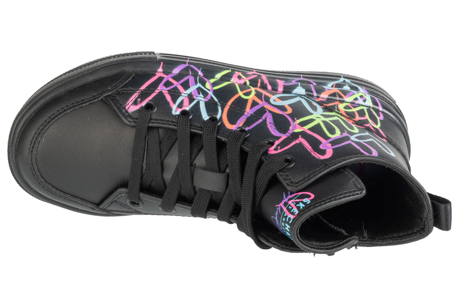Chaussures Enfants Skechers Hyperlift Love Daz noir 3/5