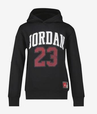 Felpa ragazzo jordan hbr hoodie - nero