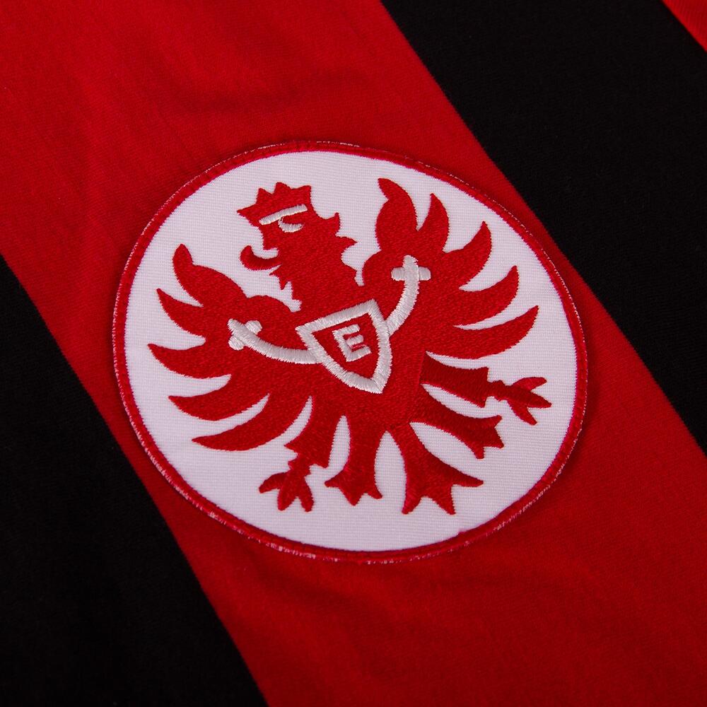 Retro Voetbalshirt - Heren - Eintracht Frankfurt 1971 - 72 - Rood - Zwart 3/6