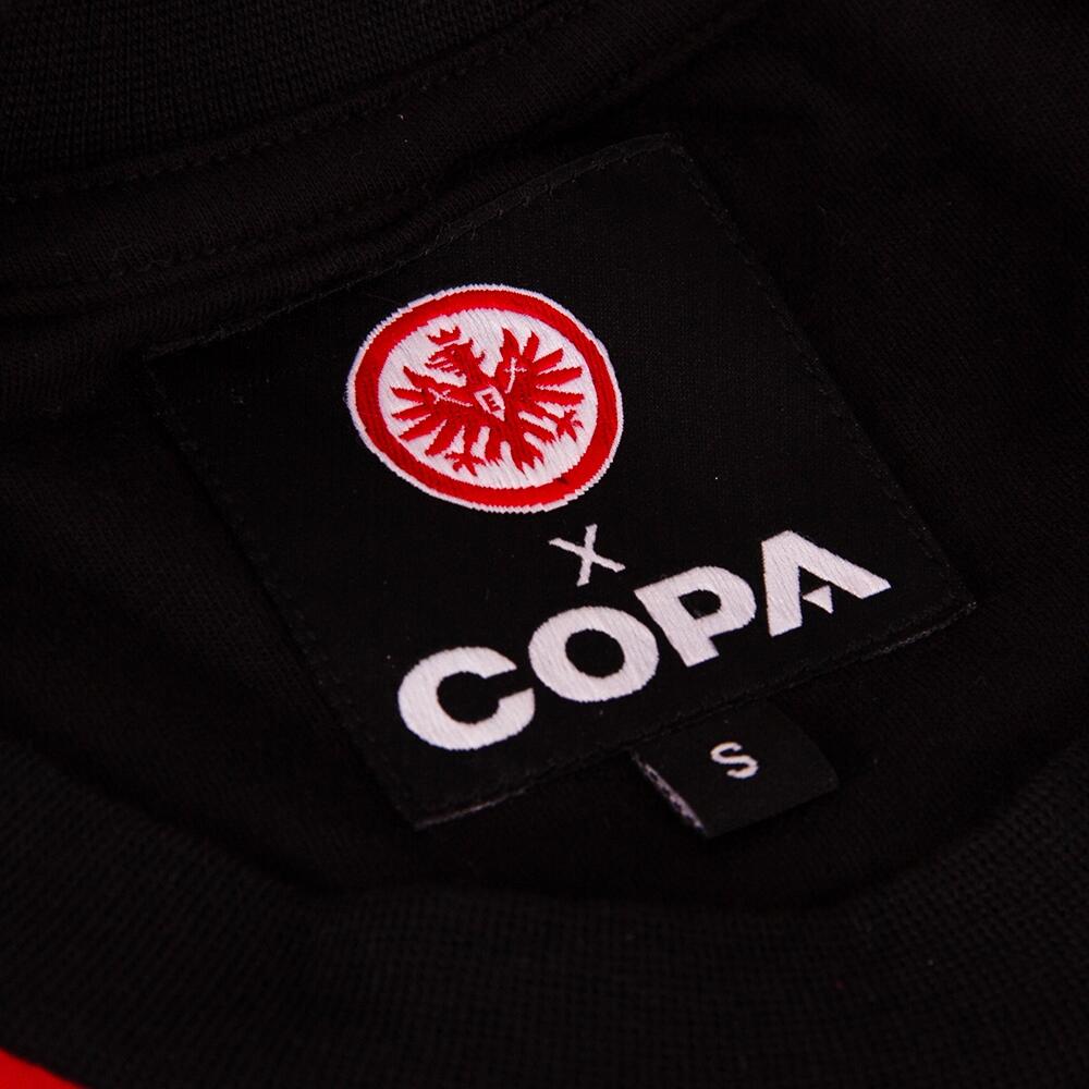 Retro Voetbalshirt - Heren - Eintracht Frankfurt 1971 - 72 - Rood - Zwart 4/6