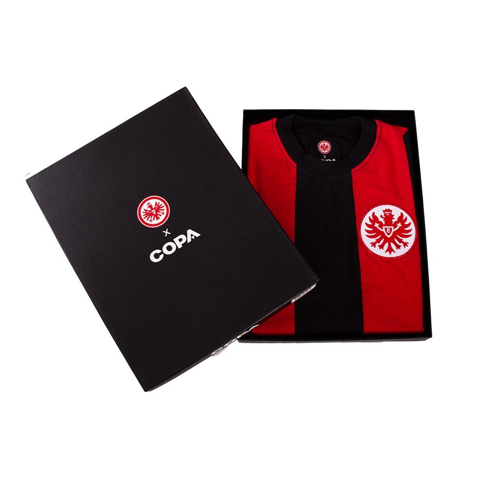 Retro Voetbalshirt - Heren - Eintracht Frankfurt 1971 - 72 - Rood - Zwart 5/6