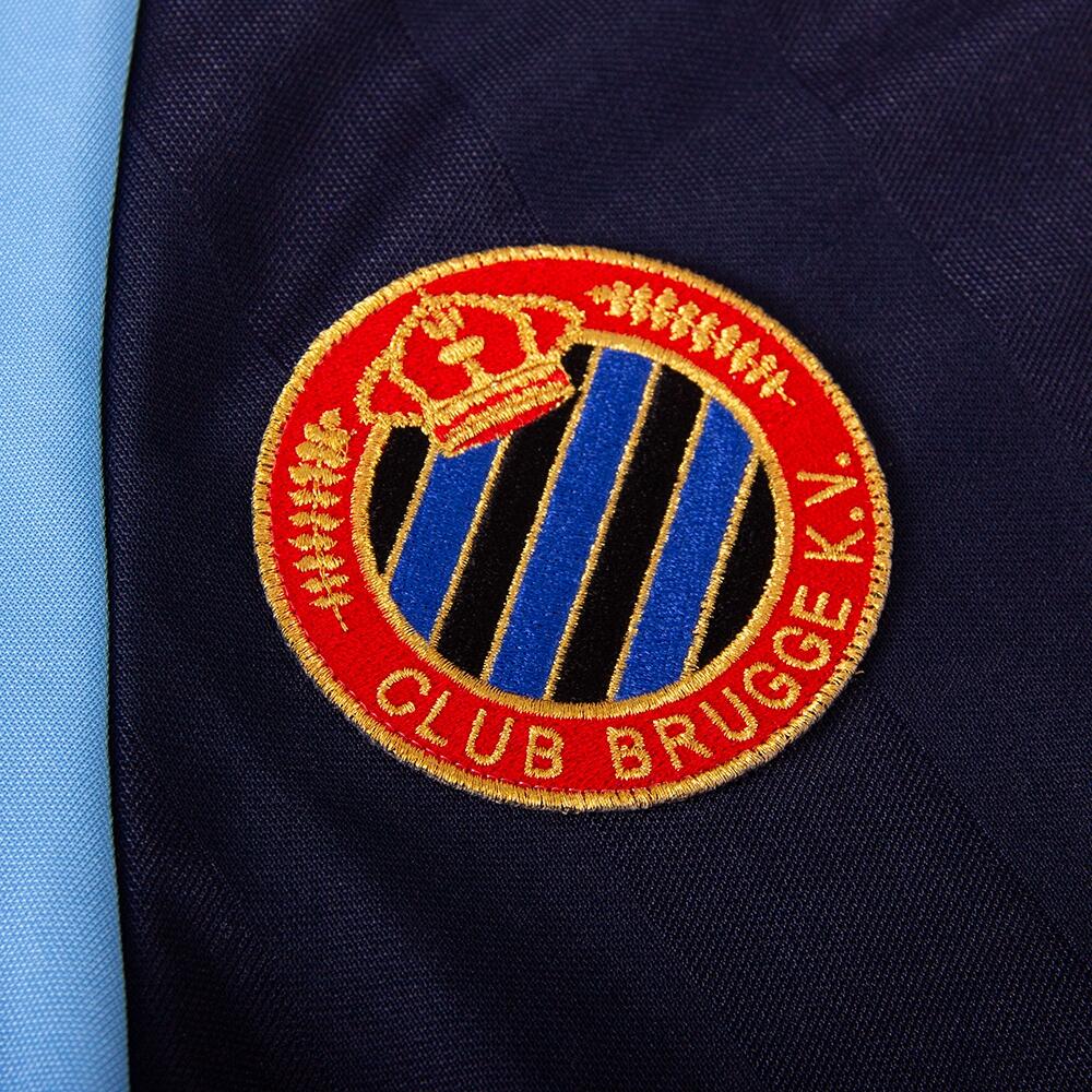 Retro Voetbalshirt - Heren - Club Brugge 1987 - 88 - Blauw 3/7