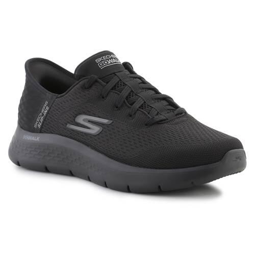 Skechers Herren GO WALK FLEX -New World Sneakers Slip In Vegan 216505 BBK