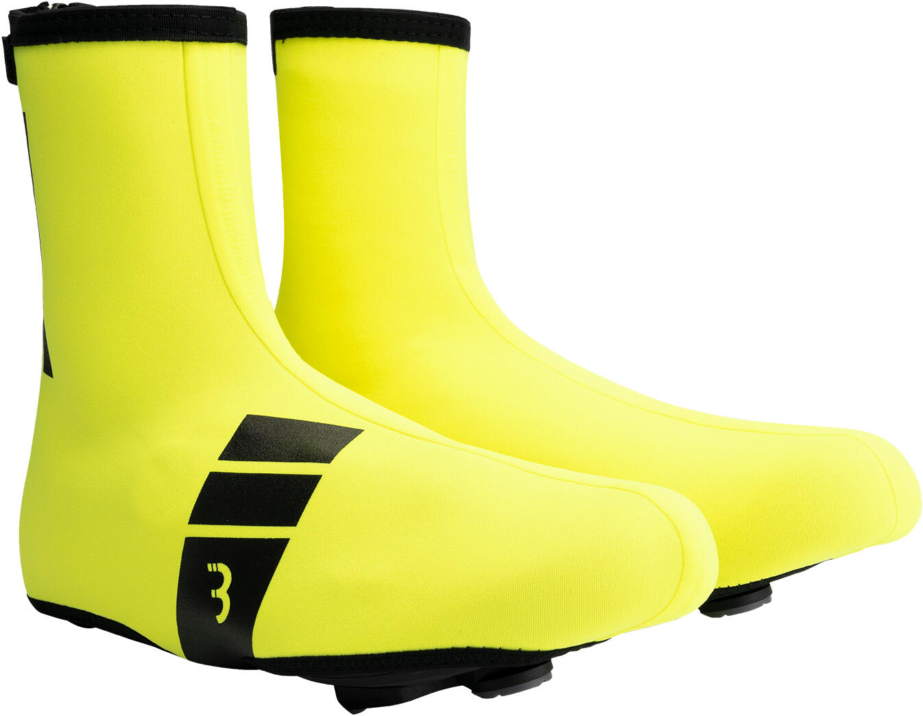 BBB CYCLING Fahrrad-Überschuhe Winter - HeavyDuty - Wasserbeständig - Neon Gelb - 5 - 15 °C