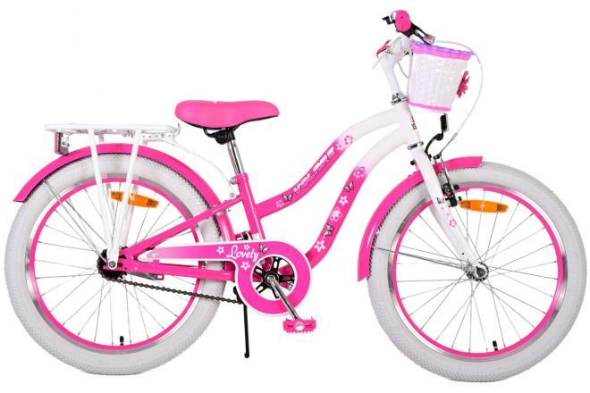 Volare Lovely Mädchenfahrrad - 20 Zoll - Pink 1/7