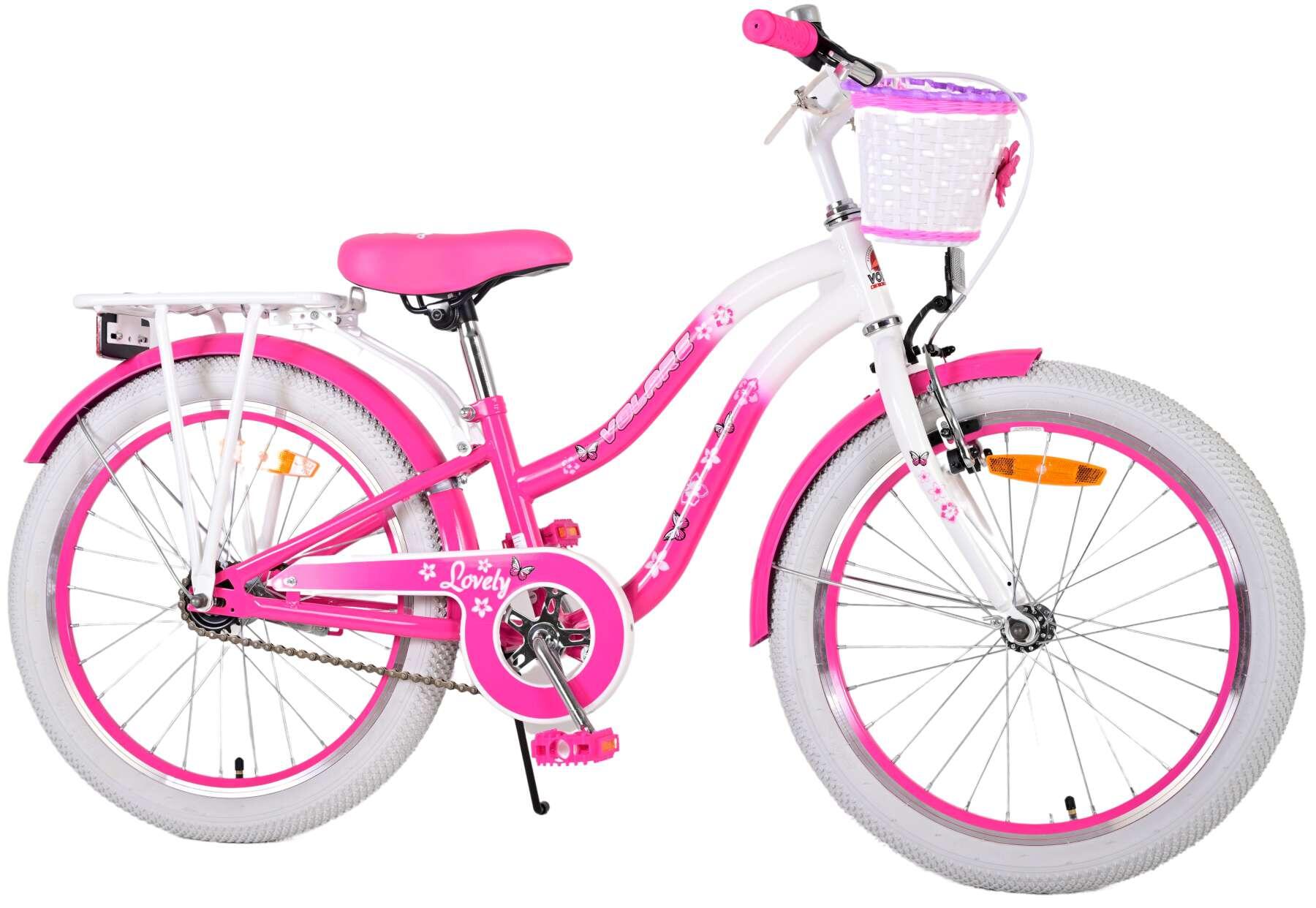 Volare Lovely Mädchenfahrrad - 20 Zoll - Pink 2/7