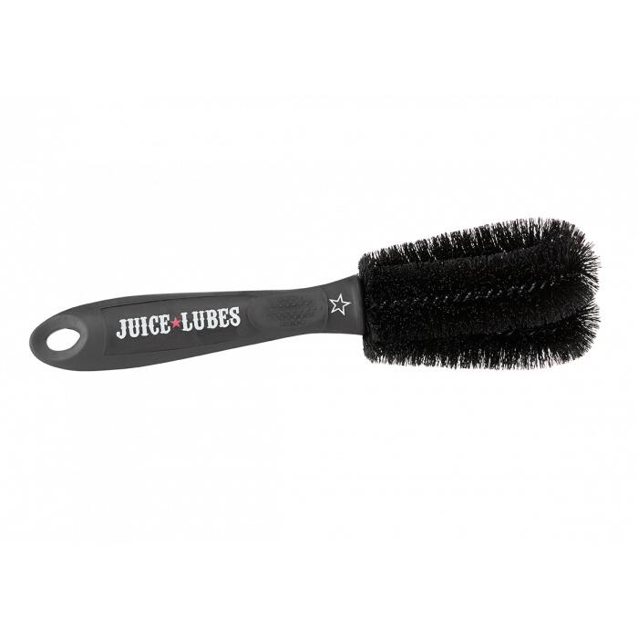 Juice Lubes Double Ender Cleaning Brush 2 Prong Bike Black JUICE LUBES Decathlon