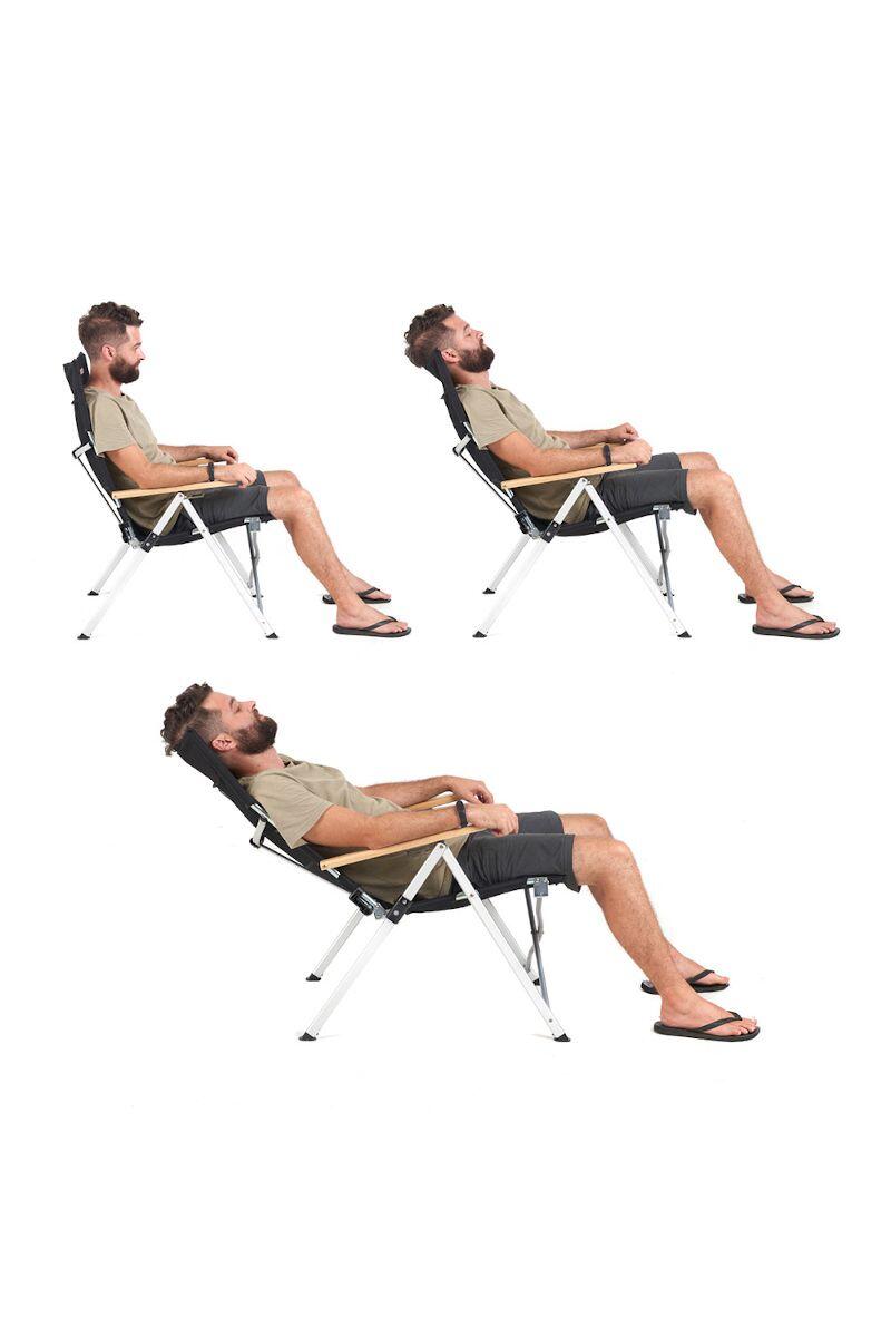 Sedia Pieghevole Campeggio Naturehike Chair Nh17T003-Y Khaki 4/6